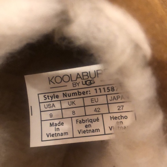 Koolaburra by UGGS Genuine Suede Leather Slippers - Picture 8 of 8